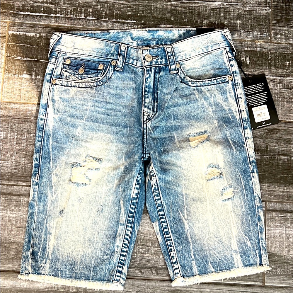 True Religion Jeans Shorts Ricky Relaxed Straight NWT